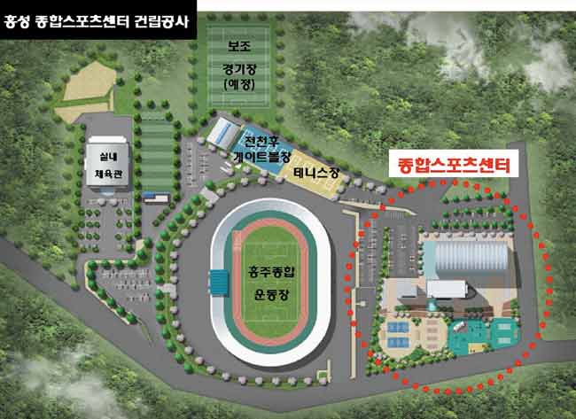 종합스포츠타운 건립 박차 < 문화/레포츠 < 홍성신문 < 기사본문 - 홍성신문 내포타임즈 종합스포츠타운 건립 박차