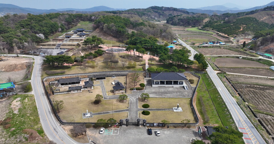 갈산면에 있는 김좌진장군생가지. 이곳이 성역화 사업은 ‘재검토’ 중이다. 사진=홍성군