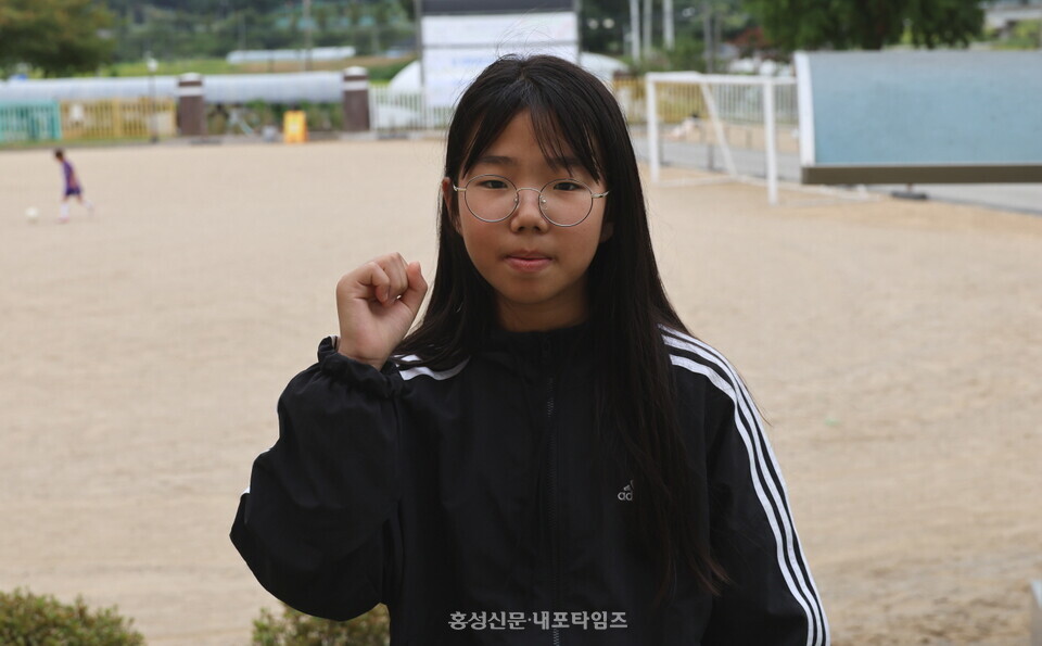오빠를 따라다니다 승마에 빠졌다는 서현이는 주목받는 유망주다.