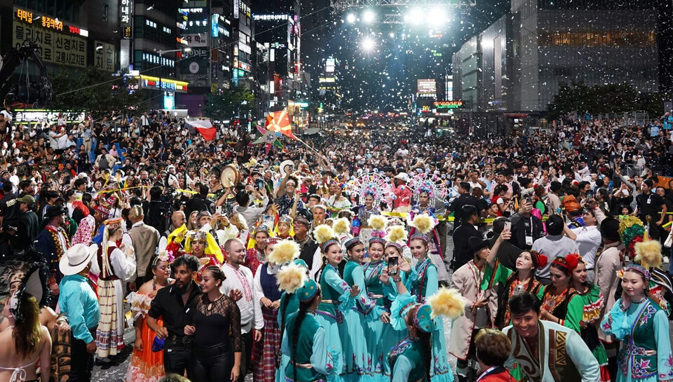 지난해 천안흥타령춤축제. 사진=춤축제