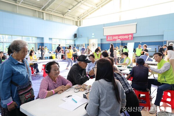 서부면이동복지관이 지난달 29일 서부면 상생체육센터에서 열렸다. 