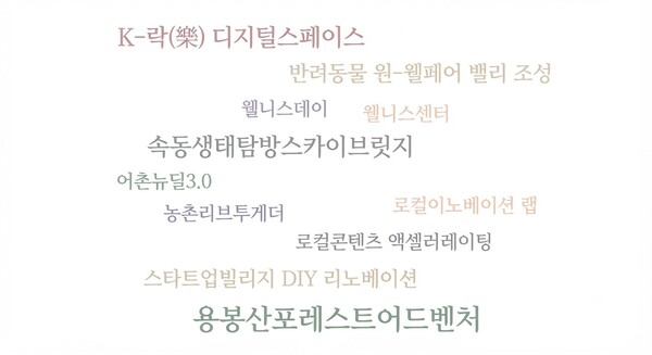 영어 및 외래어가 들어간 군 사업명들. 